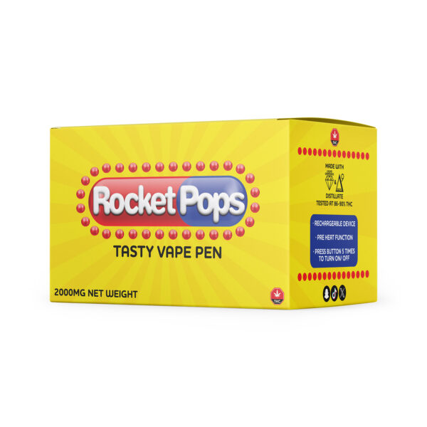 Rocket Pops 2g Carts - 25x Combo Box