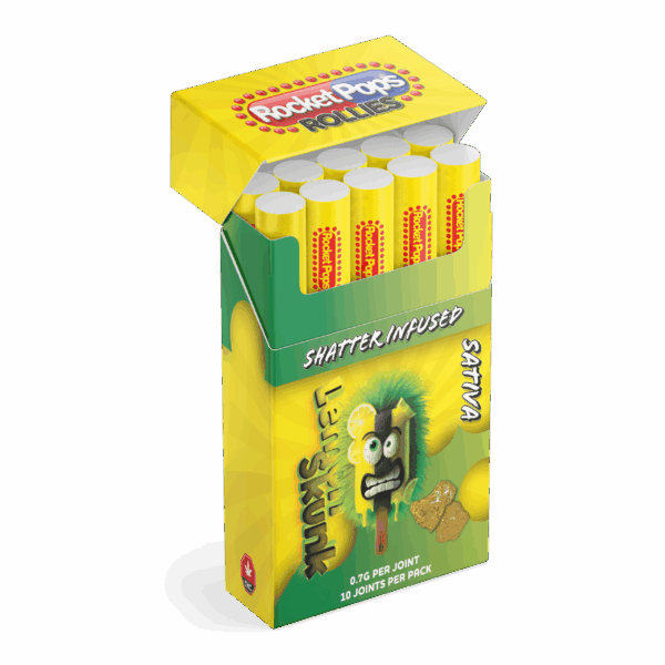 Rocket Pops Shatter Infused Rollies Pre Rolls
