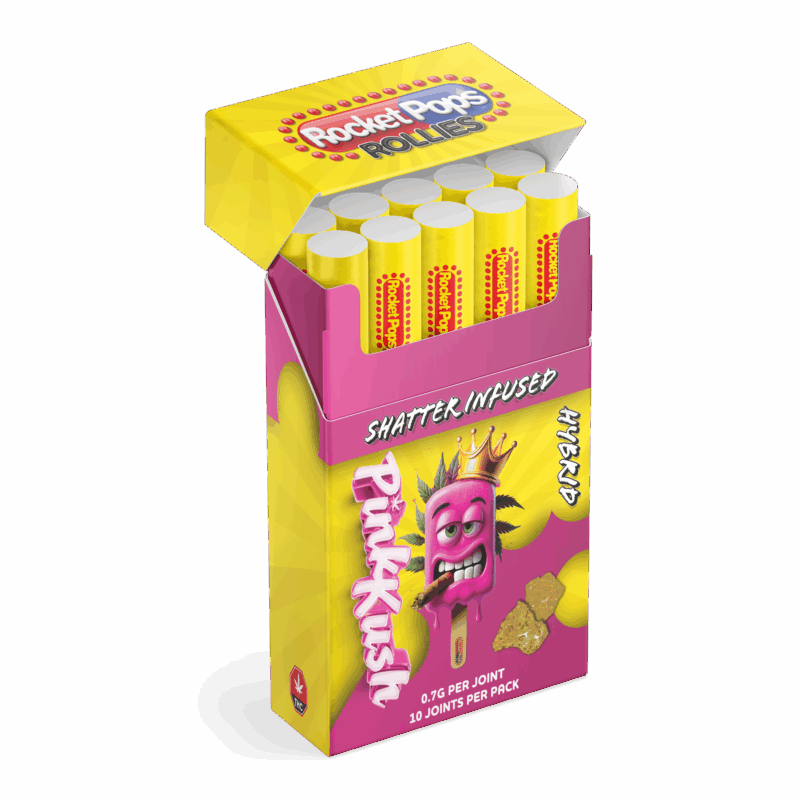 Rocket Pops Shatter Infused Rollies Pre Rolls - Image 3