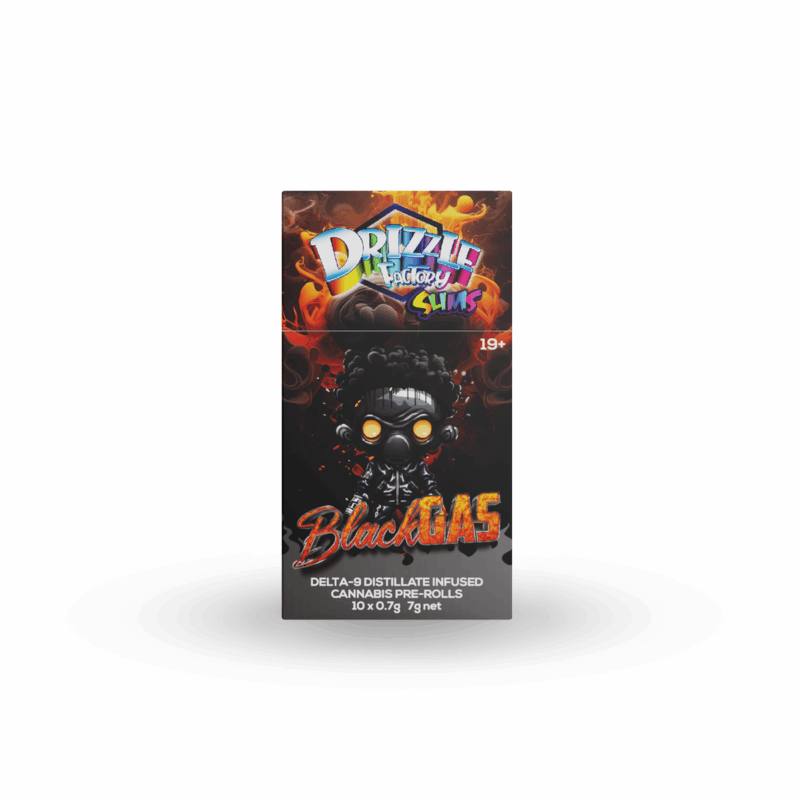 Delta-9 Infused Drizzle Factory Slims Craft Pre-Rolls - Carton - Image 12