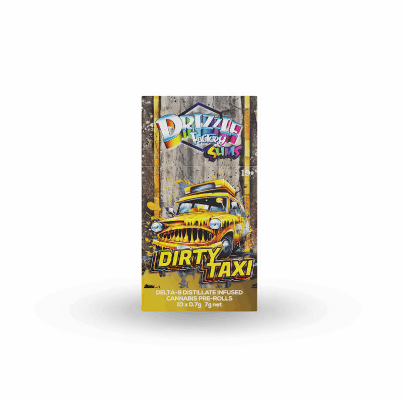 Delta-9 Infused Drizzle Factory Slims Craft Pre-Rolls - Carton - Image 10