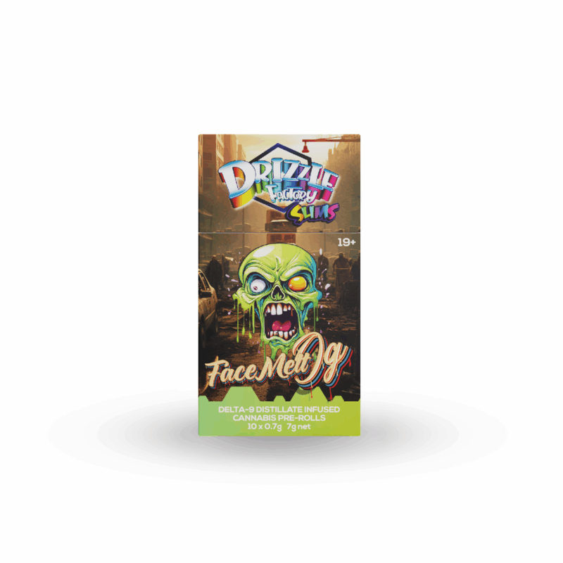 Delta-9 Infused Drizzle Factory Slims Craft Pre-Rolls - Carton - Image 5