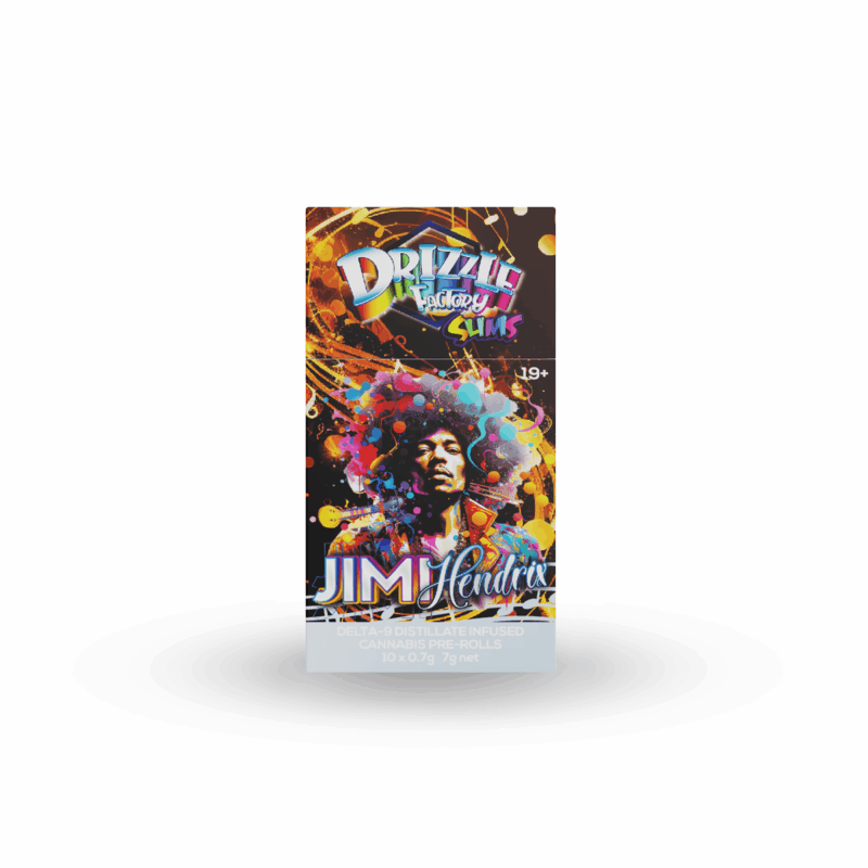 Delta-9 Infused Drizzle Factory Slims Craft Pre-Rolls - Carton - Image 7