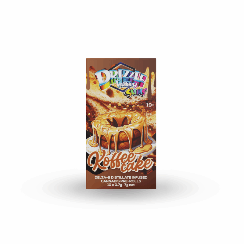 Delta-9 Infused Drizzle Factory Slims Craft Pre-Rolls - Carton - Image 8