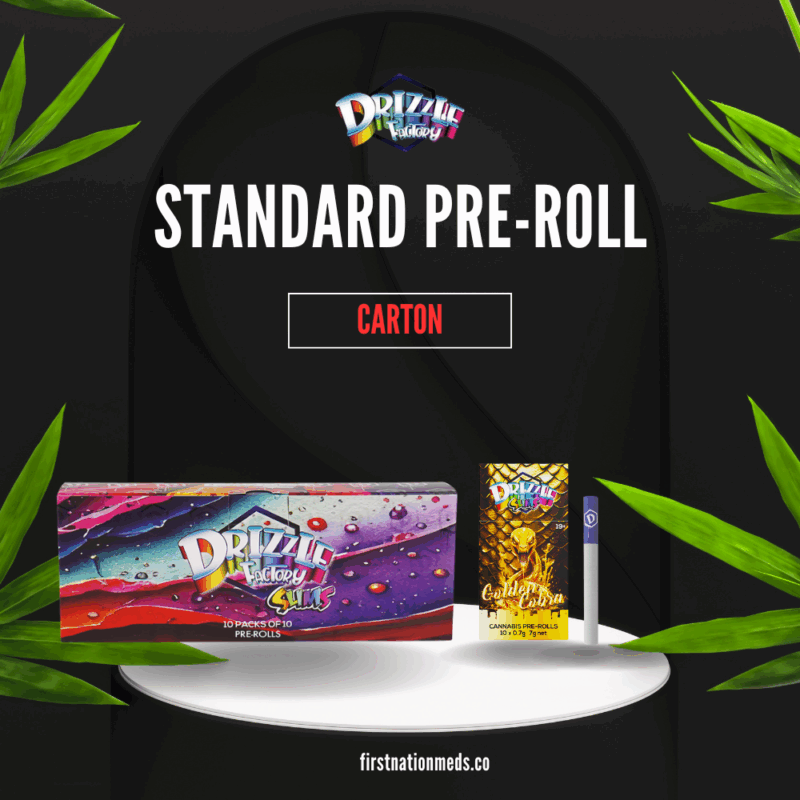 Standard Drizzle Factory Slims Craft Pre-Rolls - Carton