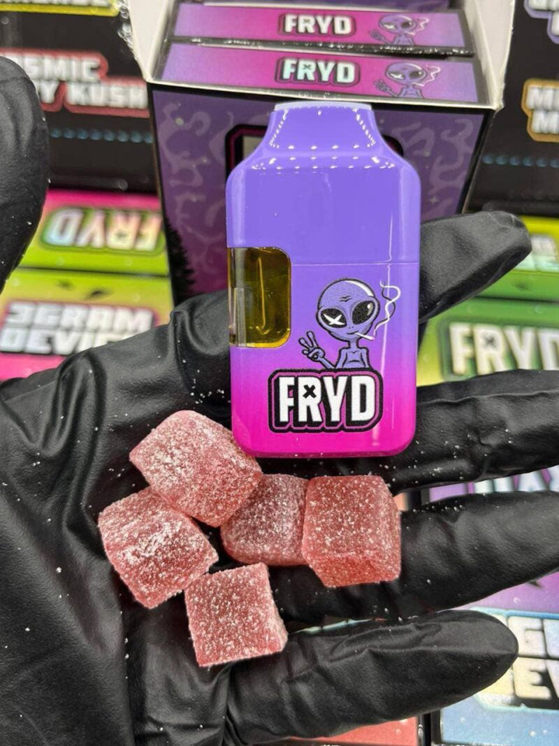 FRYD Dual pack 2g Vape Pen + 25mg Gummies - Image 2
