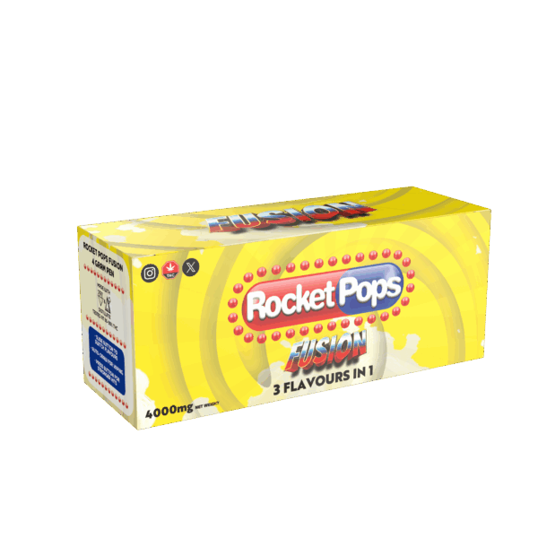 Rocket Pops 4g Fusion 3-in-1 Vape - 25pack