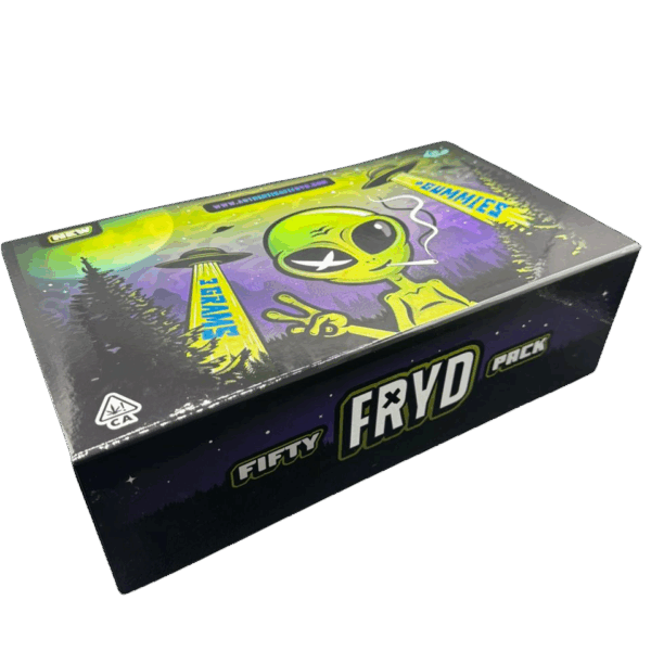 FRYD Dual pack 2g Vape Pen + 25mg Gummies Combo