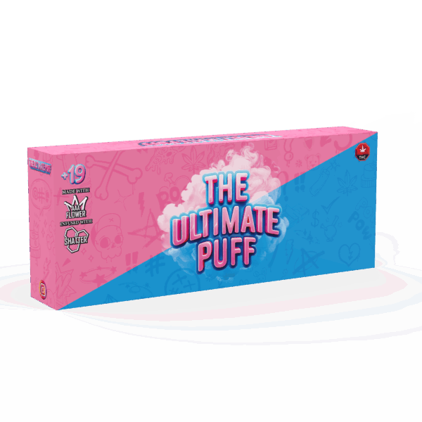 Vapelicious Shatter Infused Pre Roll Carton